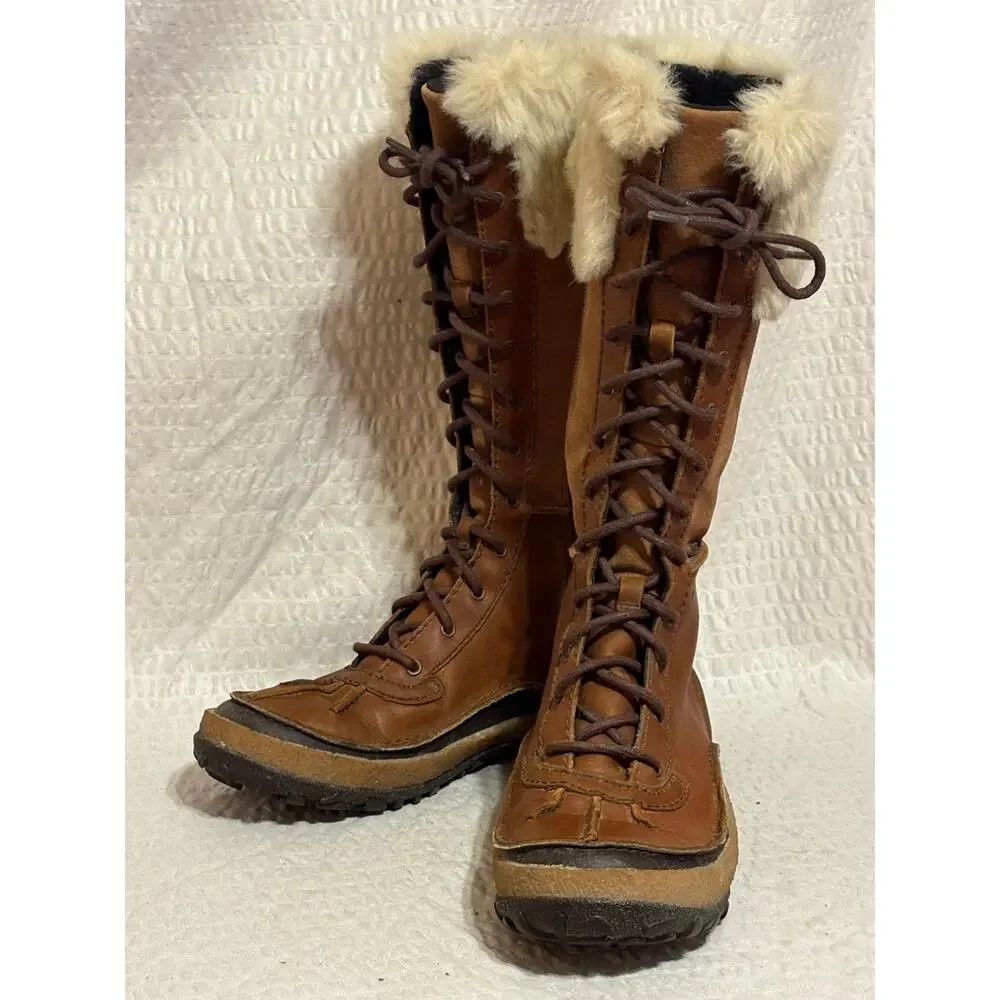 Merrell Tall Winter Select DRY Waterproof Insulated Boots Side Zip Women’s 6 EUC